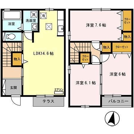 ★D-room★オール電化★ペット可(小型犬)★シャイニー コート