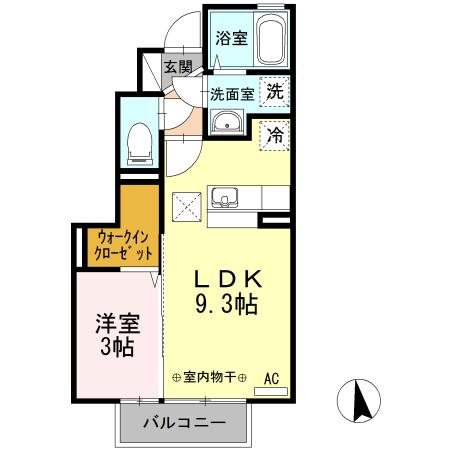 ★D-room★オール電化★インターネット無料★グランディ城下