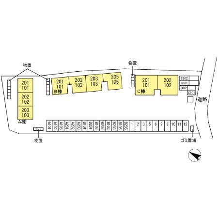 ★D-room★インターネットWi-Fi無料★セジュールさびしろA