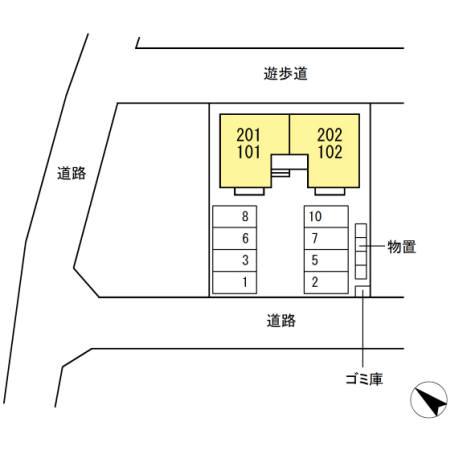 ★D-room★セジュールアンソレイエA