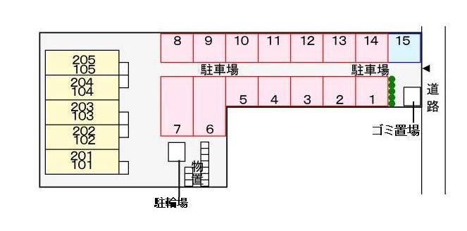 ★大東建託★マーシュレジデンス1坂下