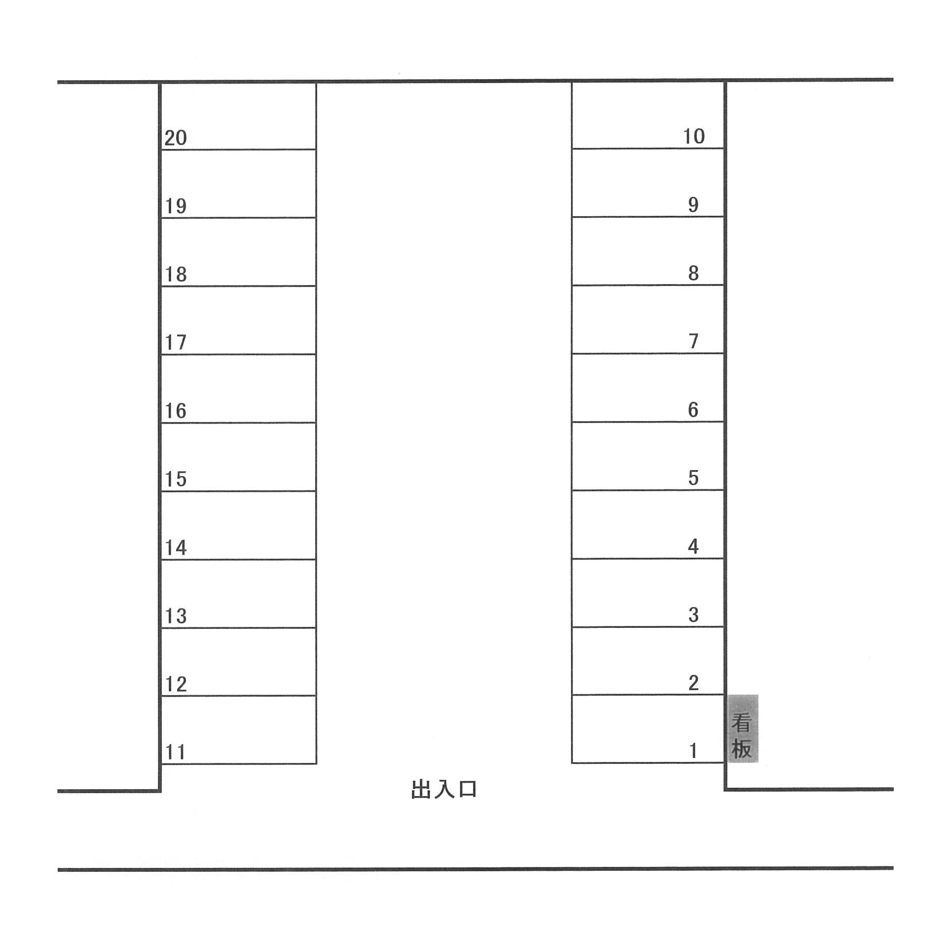 山勝売市2丁目駐車場