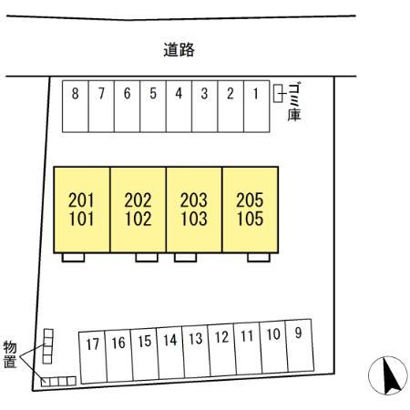 ★D-room★都市ガス★インターネット無料★カーサ ガルボ
