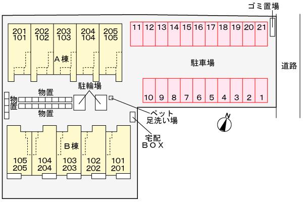 ★大東建託★都市ガス★ペット可(犬・猫)★インターネット無料★グランヴァレーA