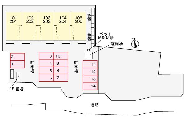 ★大東建託★ペット可(犬・猫)★インターネット無料★ノール ヴィラージュⅡ