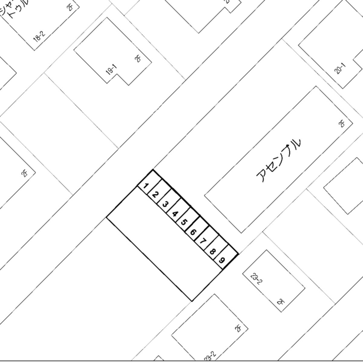 ★積水ハウス★月極駐車場★尻内町 坂本駐車場