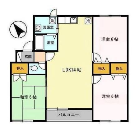 ★D-room★ペット可(小型犬)★シャトゥソレイユ