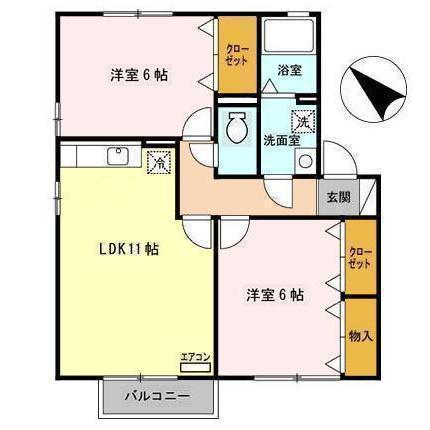 ★D-room★インターネットWi-Fi無料★セジュールアンソレイエB
