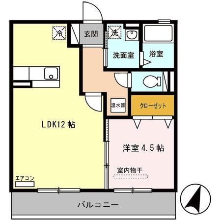 ★D-room★オール電化★ペット可(小型犬)★インターネットWi-Fi無料★メゾン・ルーチェ