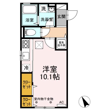 ★D-room★オール電化★クリスタル・ガーデン