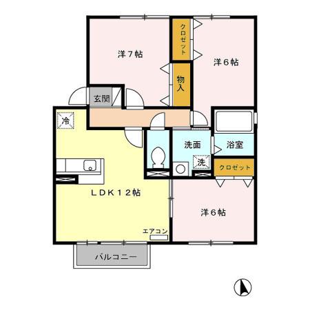 ★D-room★インターネットWi-Fi無料★グリーンヒルズ