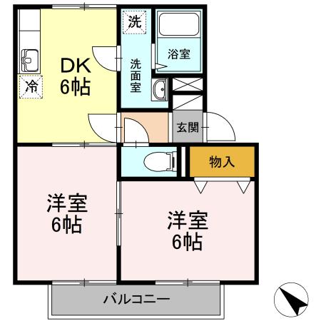 ★D-room★インターネットWi-Fi無料★セジュール類家