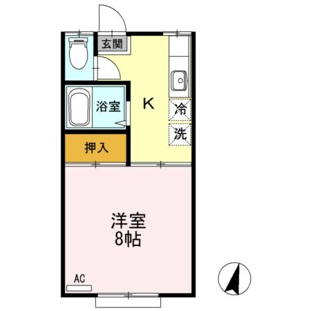 ★D-room★ルグラン小田前B