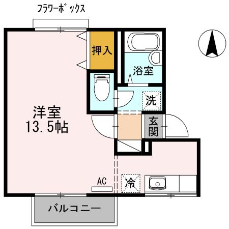 ★D-room★インターネットWi-Fi無料★セジュール泉山
