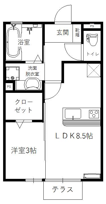 ★市役所・中心街まで徒歩圏内★3階建★都市ガス★インターネット無料★エクセルステージB