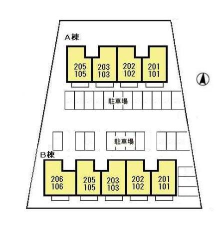 ★D-room★ハイカムール鷹清水B