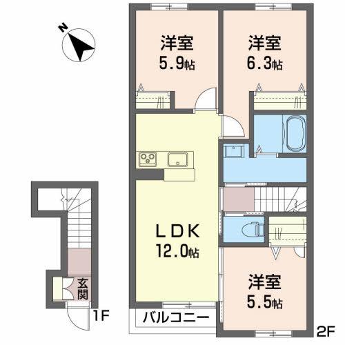 ★積水ハウス★オール電化★インターネット無料(Wi-Fi対応)★シャーメゾン道合Ⅲ
