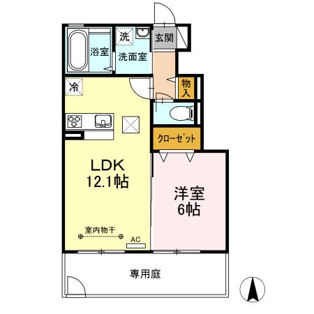 ★D-room★オール電化★インターネット無料★サニースクエア