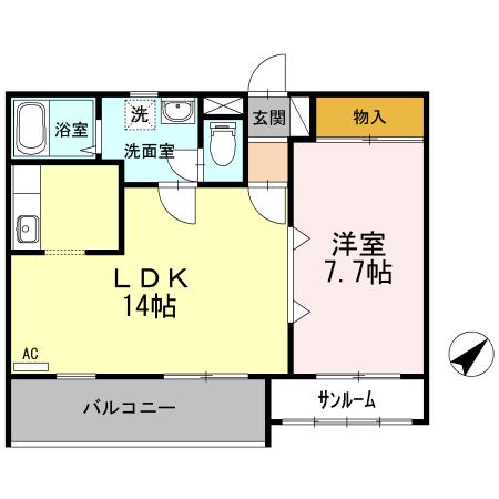 ★D-room★インターネットWi-Fi無料★アスティオン