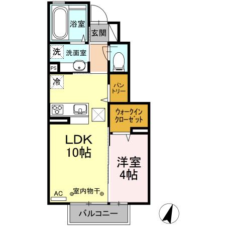 ★D-room★オール電化★インターネット無料★フラット テン