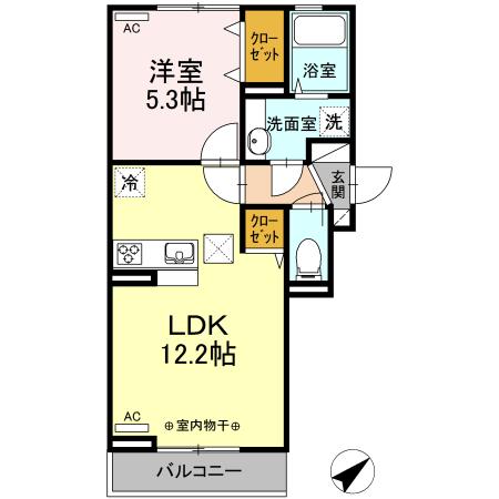 ★D-room★インターネット無料★グレイスコート YKY