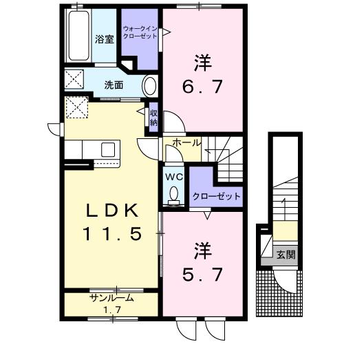 ★大東建託★インターネット無料★カインドハウスⅡ