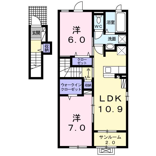 ★大東建託★インターネット無料★ペット可(犬・猫)★アルメリア