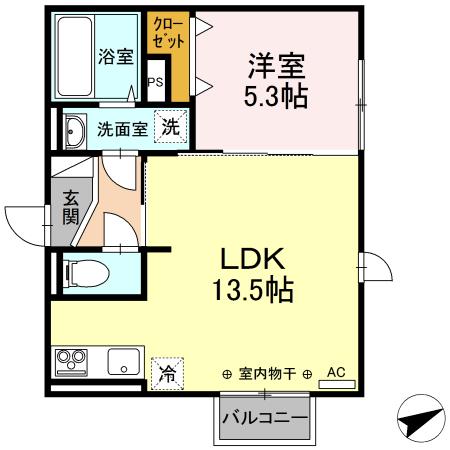 ★D-room★インターネットWi-Fi無料★ポルトス
