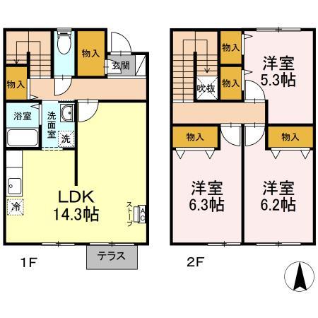 ★D-room★十日市アパート