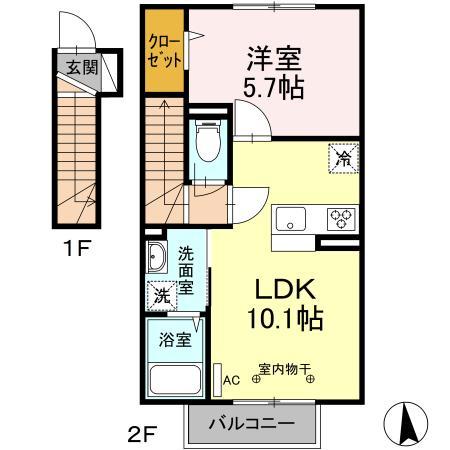 ★D-room★インターネットWi-Fi無料★ヴィラ カスターニャ