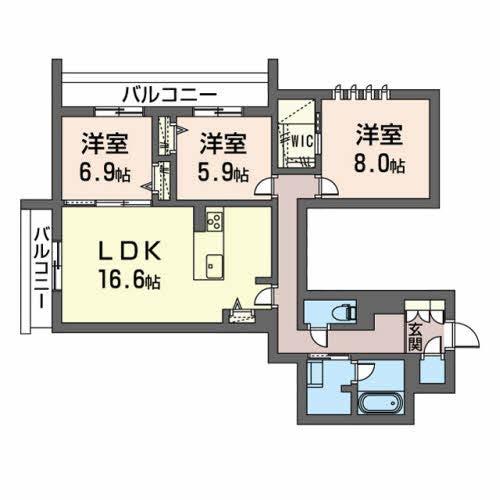 ★積水ハウス★オール電化★インターネット無料(Wi-Fi対応)★シティプラザ長者