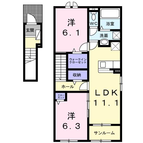 ★大東建託★ペット可(犬・猫)★インターネット無料★ル シエル
