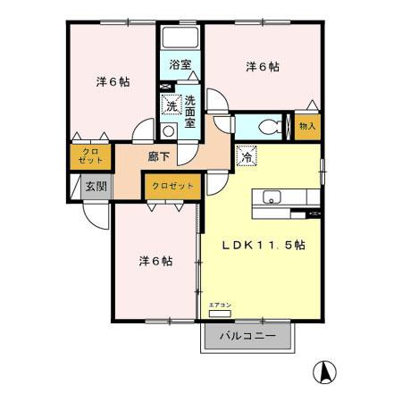 ★D-room★インターネットWi-Fi無料★ヴィラ ラモールA