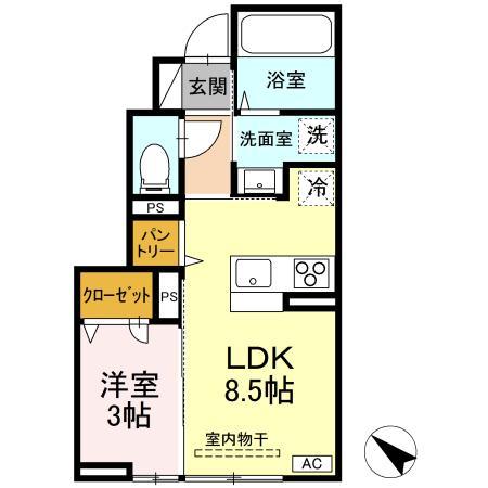 ★D-room★太陽光発電ZEH-M★インターネット無料★新築★レスア柏崎Ⅱ